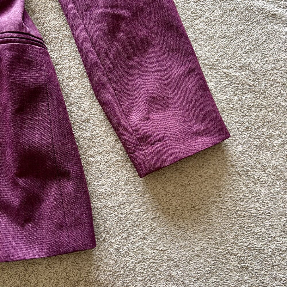 ASOS DESIGN Women’s Purple Plum Blazer – Size 6 - Picture 6 of 13